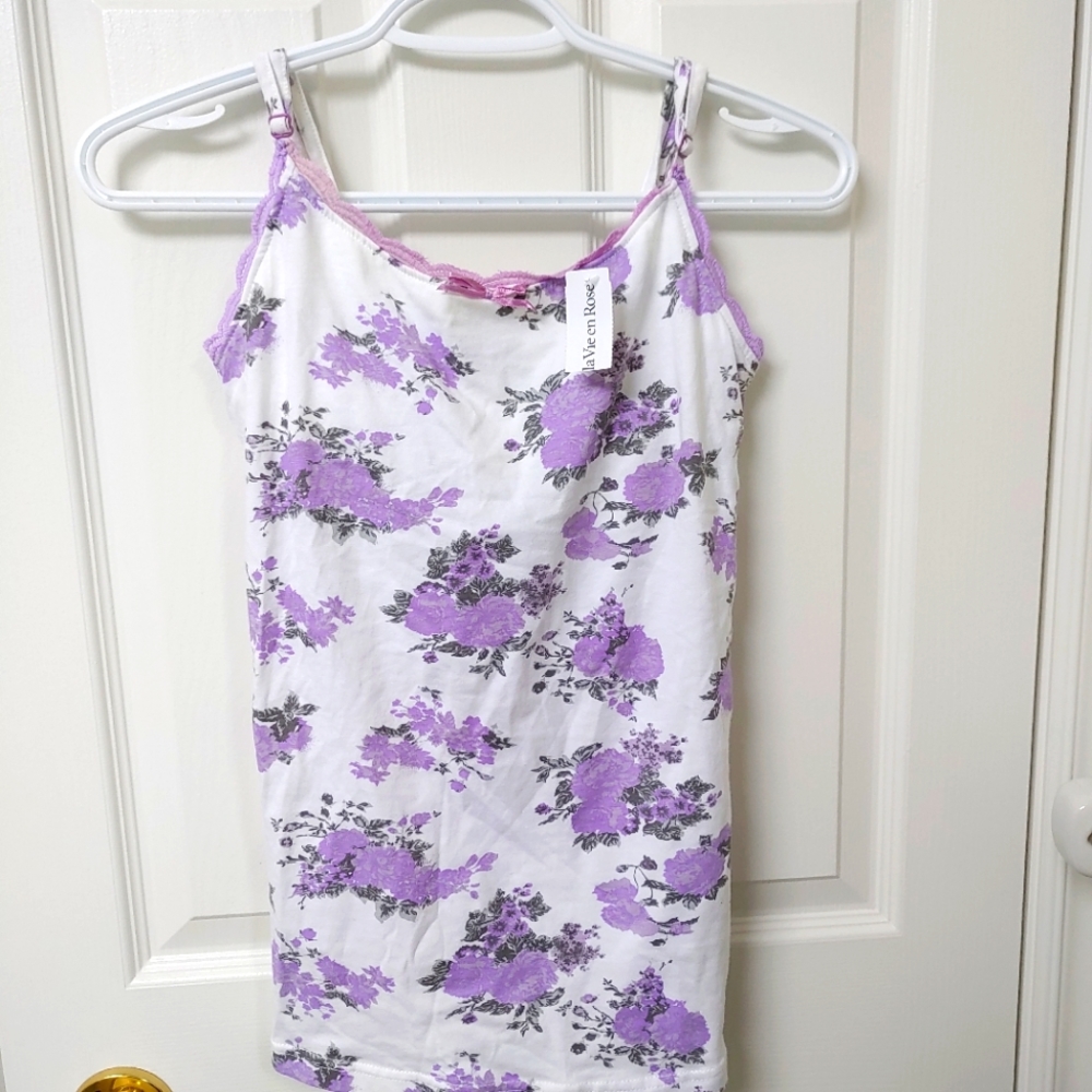 NWT Victoria's Secret Floral Print Tank/Camisole
